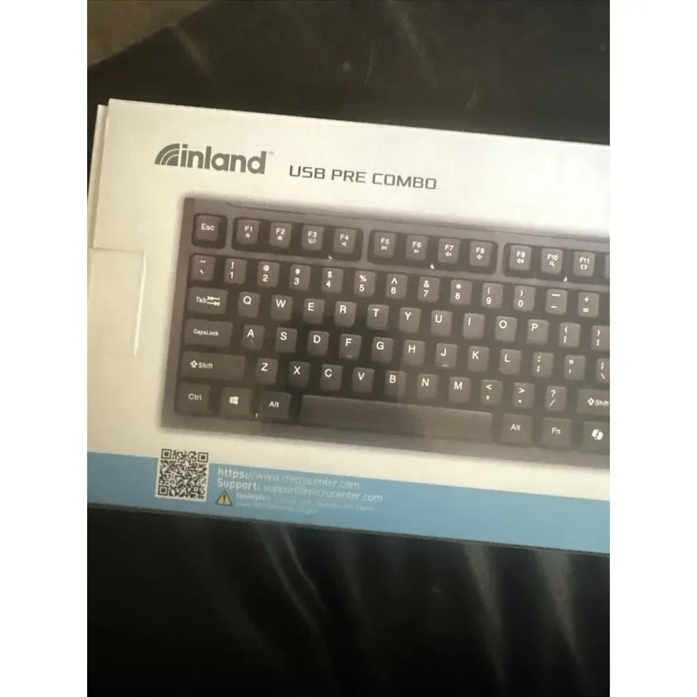 Inland USB Pre Combo Keyboard And Mouse